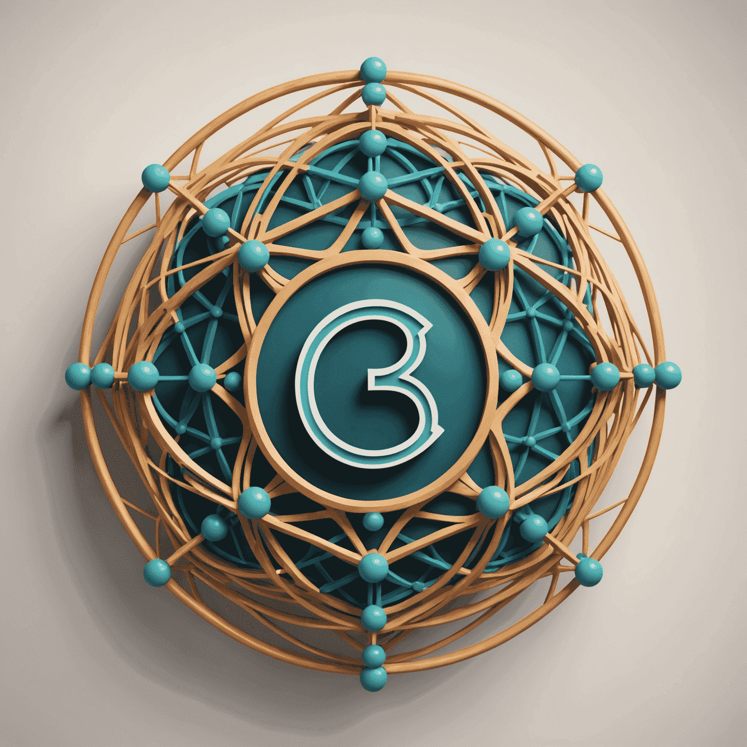 Layer3 logo featuring a stylized '3' with interconnected nodes, symbolizing the network effect of Layer3 technology