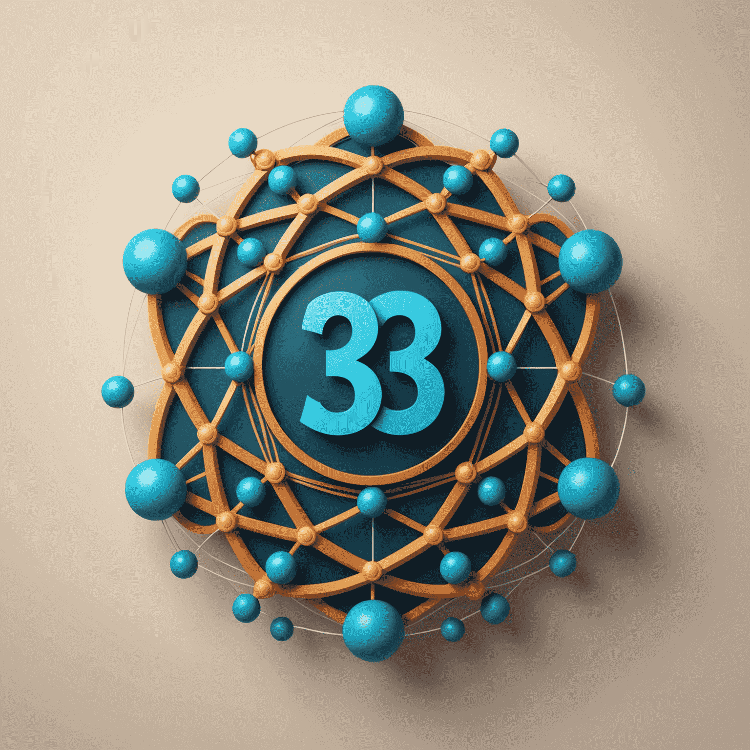 Layer3 logo featuring a stylized '3' with interconnected nodes, symbolizing the network effect of Layer3 technology